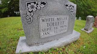 White Miller Tollett Sep 16, 1908   Jan 11, 1939 age 30 years old #findagrave #shorts #gravesite