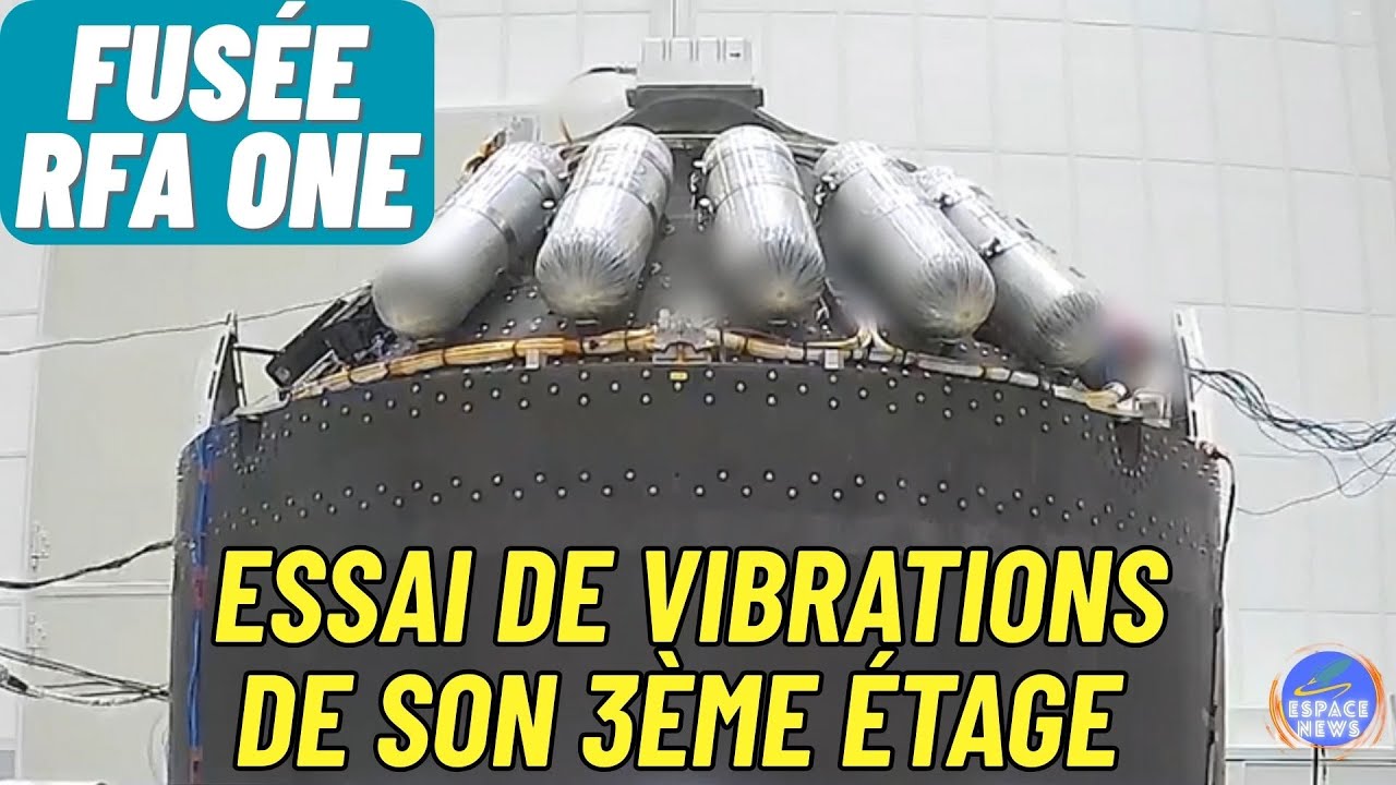 RFA se prepare pour son vol inaugural | Après avoir fini son essai de vibrations de son 3ème étage