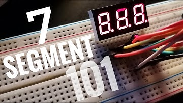 7 segment display: Driving it!