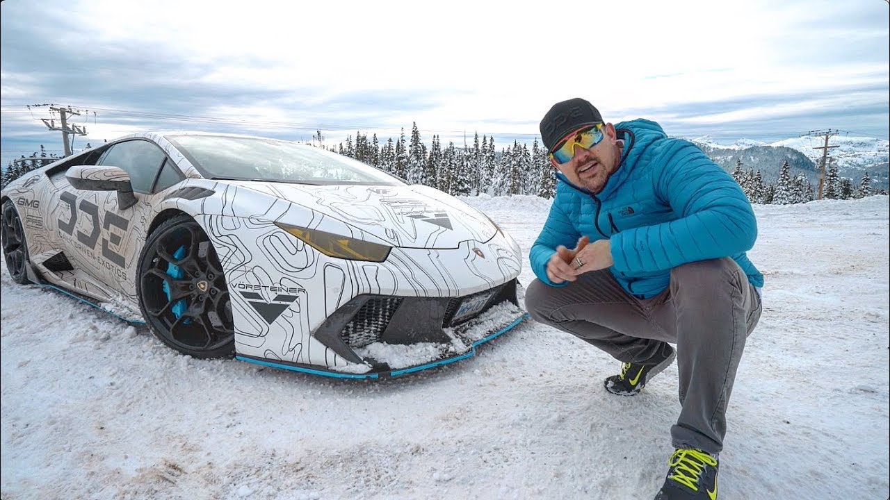 Lamborghini Huracán und Ursus beeindrucken beim Winter-Drive – Die