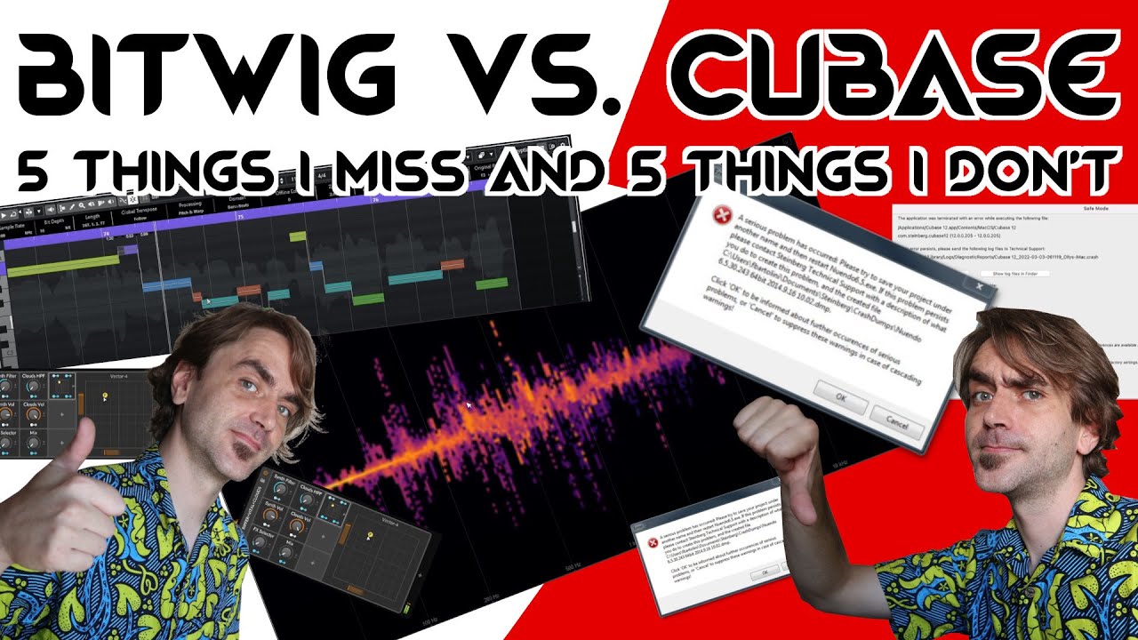 Bitwig vs Cubase: 5 Things I Miss & 5 Things I DON'T Miss