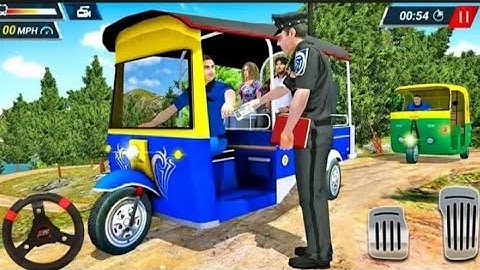 Tuk Tuk Auto Driwing– 2024! Morden Rickshaw Driver Simulator Game!! Android Game Play