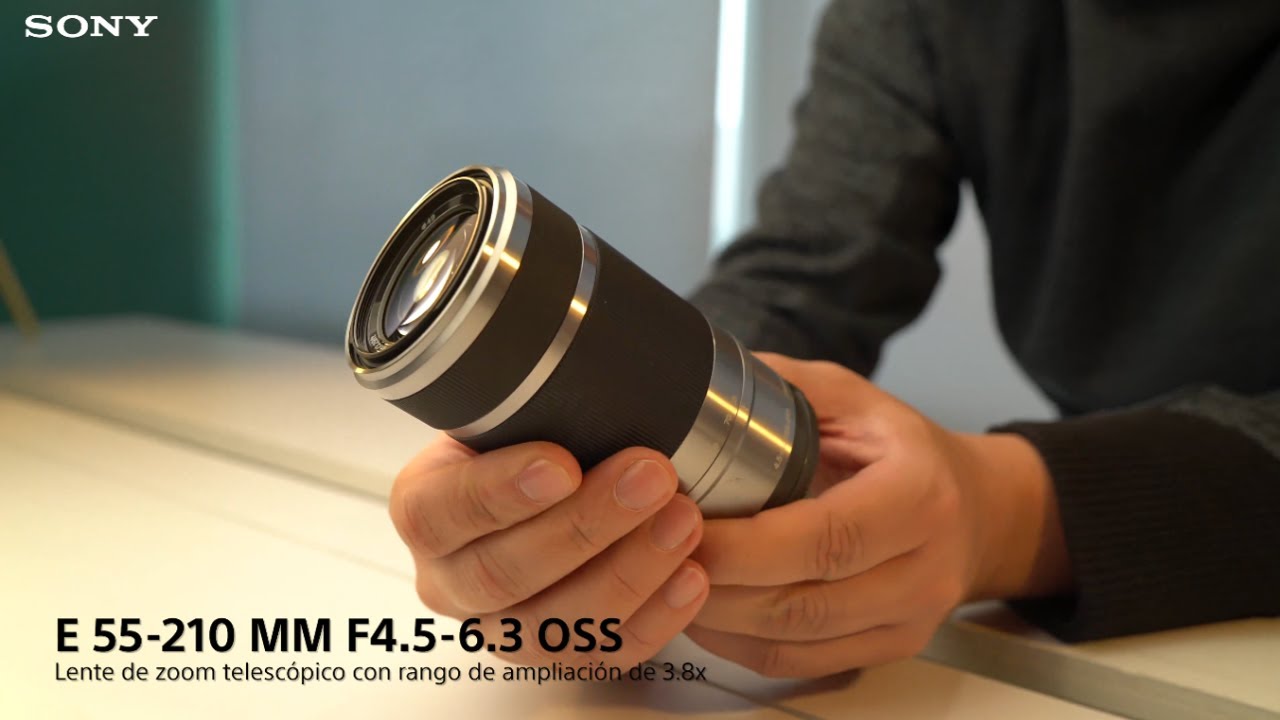 E 55-210 MM F4,5-6,3 OSS Gris | Sony Store Chile - Sony Store Chile