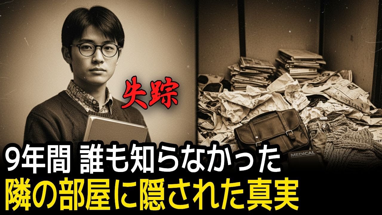 昭和61年、試験前夜に消えた医学部生…平成7年 廃品の山から発見された9年間の真実