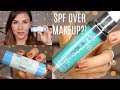 Best Suncreen to Apply OVER Makeup | Bailey B.