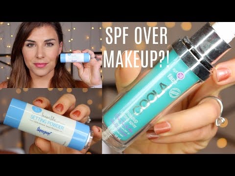 Best Suncreen to Apply OVER Makeup | Bailey B.