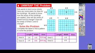Problem Solving - Area of Rectangles - Lesson 11.7