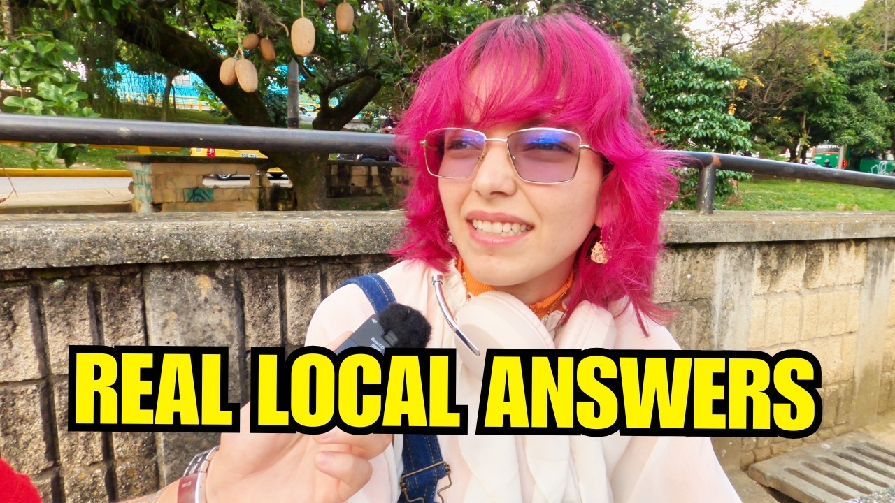 Опрашиваем местных жителей о том, что им нравится и не нравится в Медельине.