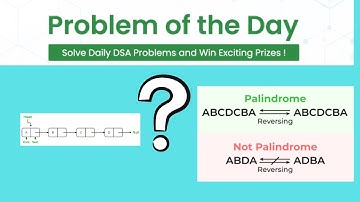 Linked list of strings forms a palindrome
