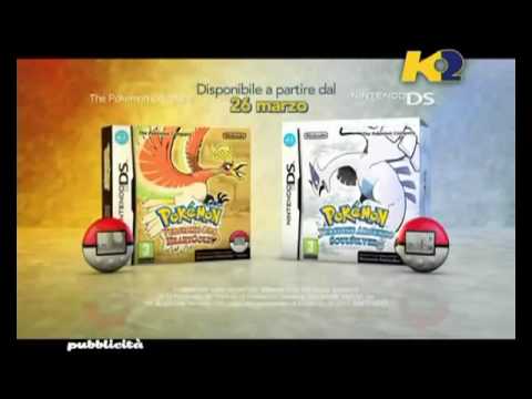 Pubblicità Italiana Pokémon Oro Heart Gold Argento Soul Silver - Trailer K2