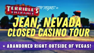 Jean Nevada (Vegas) Closed Casino & History Tour: Closed Terrible's Hotel & Casino & More!