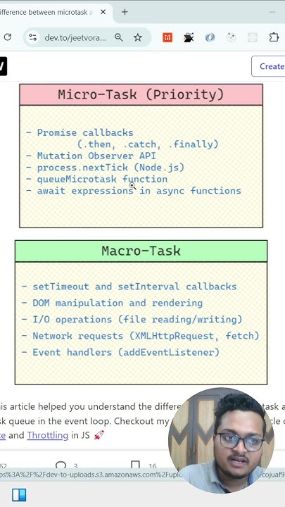 Macro Task Queue vs Micro Task Queue in JavaScript | Javascript Event ...