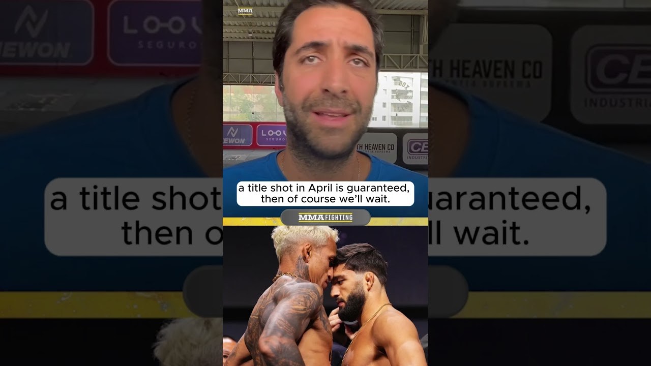 "Arman Tsarukyand Diego Lopes are interesting name" - Charles Oliveira's coach Diego Lima