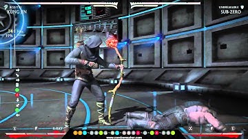 Kung Jin Combo | Bojutsu | MKX | Midscreen - 1 meter 39% damage