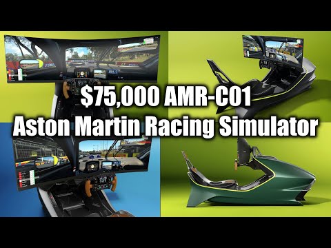 Wideo: Aston Martin Zapowiada Nowy Symulator Wyścigów AMR-C01 Za 57.500 Funtów
