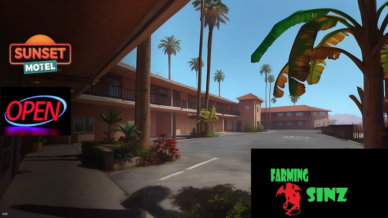 Sunset Motel Ep. 1 - 3 rooms, 1 employee, 2 mysteries