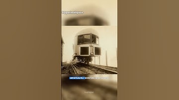 The Self-Balancing Monorail 🚆|| #Innovation #EngineeringMarvel