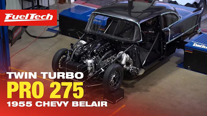 Twin Turbo Pro 275 1955 Chevy BelAir | Mike Achenbach