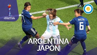 Argentina 0-0 Japón - Resumen del partido - Mundial de Fútbol Femenino FIFA 2019