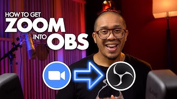 Easy way to get your ZOOM into OBS