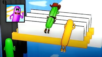 Wacky Run gameplay android, ios Levels 15-22 | Gameplay A&I