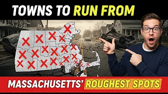 Top 10 Worst Towns to Live in Massachusetts in 2025 | Most Dangerous & Struggling Cities