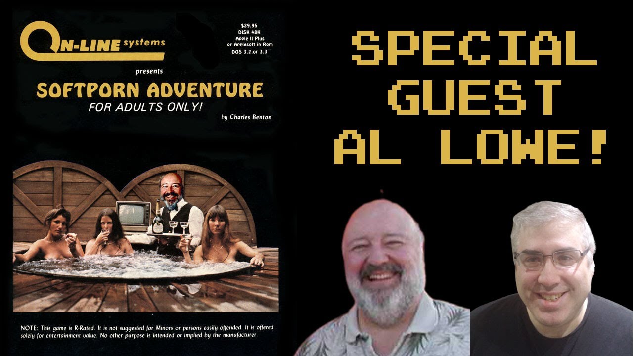 Softporn Adventure with special guest Al Lowe! - Let's Play! (Apple II/Atari 8 Bit, 1981)