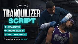 FS Tranquilizer Script | FiveM Medical Recovery System for ESX, QBCore &amp; Qbox