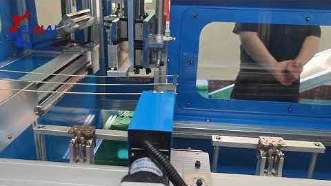 Sponge rubber O Ring fully automatic cutting and joining machine with joint quality inspection