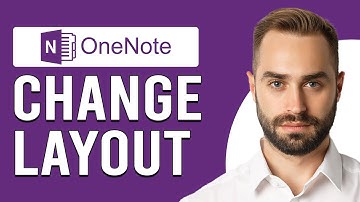 How To Change OneNote Layout (How Do I Change My OneNote Layout?)