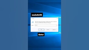 How to open computer system information || system information window open by run command #shorts
