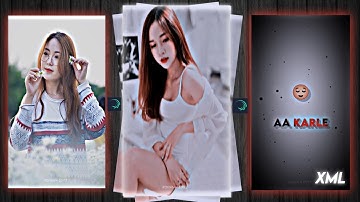 MERI JAAN × GULABI 🙈💖 | New XML Preset TREND Video | 3D XML File #alightmotion | Love Status