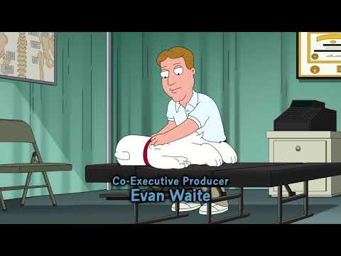 Family Guy Brian Stops By The Chiropractor For An Adjustment