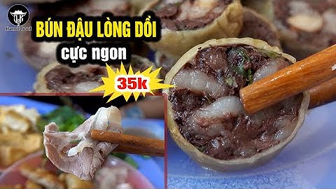 Bún Đậu Mắm Tôm Ngon – Bổ - Rẻ Quận Hai Bà Trưng Đáng Để Thử