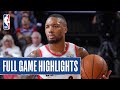 TRAIL BLAZERS at THUNDER | Damian Lillard Finishes With Double-Double In OKC | Oct. 30, 2019
