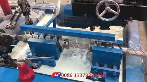 Fully Automatic Chain Link Fence Making Machine/Diamond Mesh Netting Fencing Machine