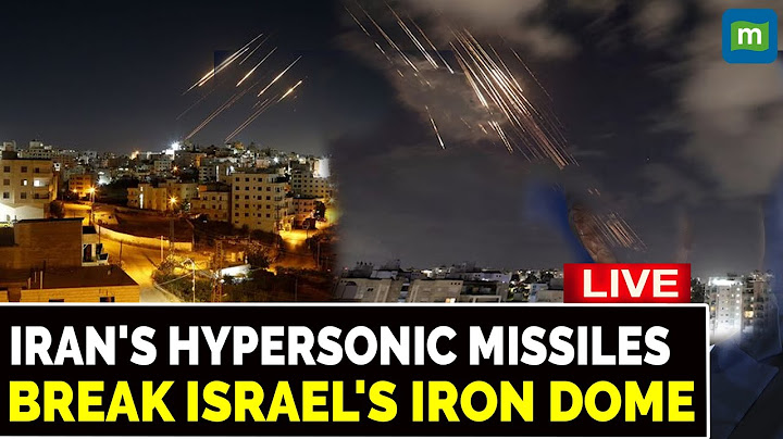 Iran Israel War LIVE | Iran’s Hypersonic Missiles Break Israel’s Iron Dome | Tehran | Tel Aviv