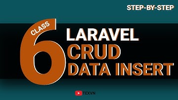 CRUD - Insert Data In Database | Laravel 9 Tutorial Class 6 in اردو/हिन्दी
