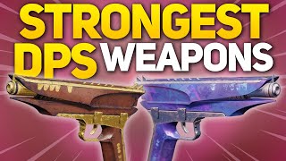 The Surprising STRONGEST Weapons for DPS in Destiny 2 (Best Weapons for Season 7)