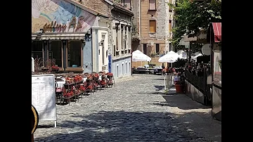 Skardarlija, Bohemian Quarter in Belgrade Summer 2019