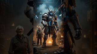 Old Man Builds a Cyber Samurai From Scrap Metal