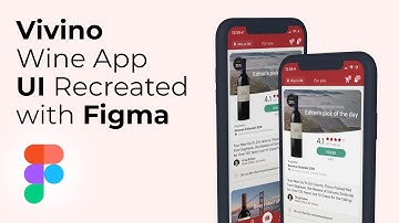 Vivino Wine App UI Design Re-created - Figma