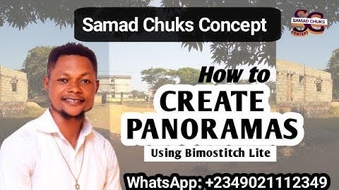 How to Create Simple Panoramas with Bimostitch Lite | Quick & Easy Tutorial (4 Mins)