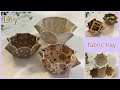 可愛い布トレー作り方 How to make cute fabric tray , multipurpose, easy sewing tutorial, diy, handmade