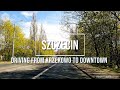 Driving from Krzekowo to Downtown Szczecin, Poland - 9th May 2021