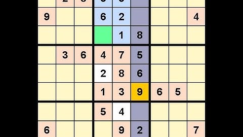 How to Solve Globe and Mail Sudoku Five Star October 31, 2021