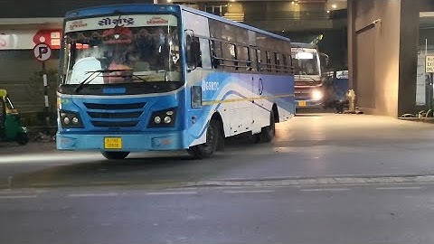 GSRTC BUSES DEPARTURE FROM RAJKOT BUSPORT AFTER 07:00 PM