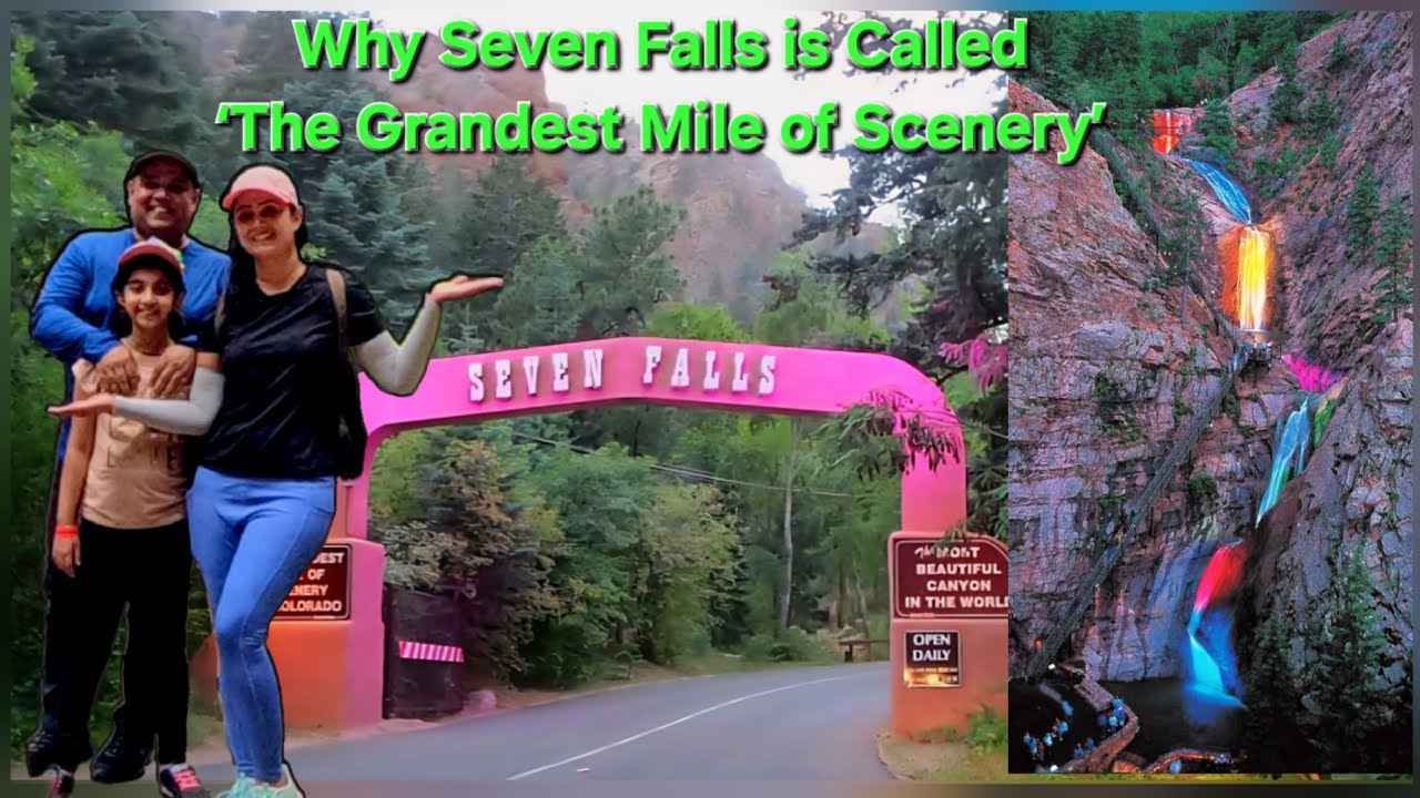 Seven Falls Colorado | Where Adventure Meets Natural Wonder @TravelwithN3Family