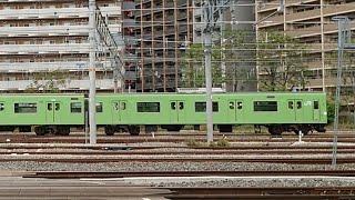 【黄緑の閃光】〜おおさか東線〜201系普通電車〜