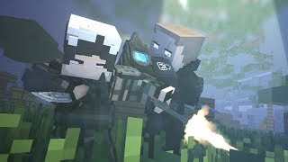 Real Minecraft Gun Shooting Survival | Minecraft Animation